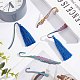 SUNNYCLUE 1 Box 10Pcs 5 Styles Bookmark Hooks Bulk Metal Hook Bookmarks Beading Antique Tibetan Alloy Vintage Bookmark Clip Back to Schcool Bookmark Charms for Crafting Jewelry Making Charm DIY Craft FIND-SC0003-50-5