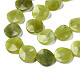 Chapelets de perles de quartz citron naturel G-S356-02-3