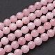 Natural Rose Quartz Beads Strands GSR14mmC034-2