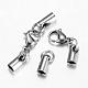 304 Stainless Steel Lobster Claw Clasps STAS-G075-01A-1