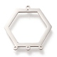 Componentes de araña de 304 acero inoxidable enlaces STAS-P245-41D-1