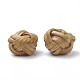 Handmade Reed Cane/Rattan Woven Beads X-WOVE-Q075-11-1