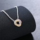 Ожерелья с подвесками из экологически чистой латуни NJEW-AA00088-03M-3