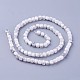 Chapelets de perles en howlite naturelle G-F619-35-2