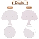 Cartes d'affichage de boucles d'oreilles en carton CDIS-L003-A01-A-2