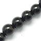 Natural Black Onyx Gemstone Beads Strands G-R148-2mm-6-2