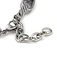 304 Stainless Steel Box Chain Bracelet STAS-Z055-06P-3