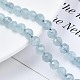 Chapelets de perles en aigue-marine naturelle X-G-S345-6mm-014-4