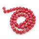 Naturali persiano perle di giada fili G-D434-6mm-08-6