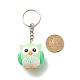 4Pcs PVC Cartoon Owl Keychain KEYC-JKC00356-3