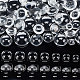 PH PandaHall 150pcs Transparent Glass Cabochons 7 Sizes Glass Dome Cabochons Clear Glass Pebbles Non-calibrated Round for Necklace Bracelets Jewelry Cameo Pendants Bookmarks GLAA-PH0002-34-4