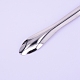 Micro scoop spatule de laboratoire en acier inoxydable AJEW-WH0018-20P-3