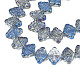 Electroplate Glass Beads Strand EGLA-S188-20-B01-3