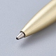 大きなダイヤモンドペン  ラインストーンクリスタルメタルボールペン  引き込み式の黒インクボールペンを回します  スタイリッシュな事務用品  淡いチソウ  14x0.85cm AJEW-K026-03F-4