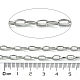 304 Stainless Steel Oval Link Chains CHS-K018-08P-2