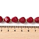 Нити бусин из натурального кварца окрашенные G-U023-A02-07-5