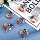 SUPERFINDINGS 6Pcs 3 Styles Crystal Tree of Life Wire Wrapped Pendant 53.5~54.5x42~45.5mm Quartz 7 Chakra Crystals Gemstone Charms Life of Tree Pendant Charms for Jewelry Making FIND-FH0004-66-5