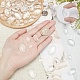 Sunnyclue transparente ovale Glaskabochons DIY-SC0012-91-3