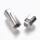 304 Stainless Steel Bayonet Clasps STAS-O114-044B-P-4