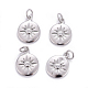 Charms in ottone ZIRC-L070-63P-1