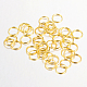 Iron Open Jump Rings IFIN-A018-4mm-G-1