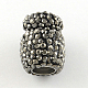 Oval Polymer Clay Rhinestone Brass Magnetic Clasps RB-R038-02-2