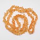 Nuggets Glass Beads Strands GLAA-P012-01-2