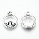 Tibetan Style Alloy Charms TIBE-S323-063AS-RS-2