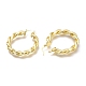 Латунные серьги обруча EJEW-H104-11G-3