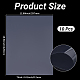 プラスチックシート  長方形  透明  420x297x0.2mm&nbsp;AJEW-WH20128-043B-2