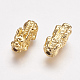 Feng Shui Real 24K Gold Plated Alloy Beads PALLOY-L205-06C-2