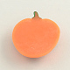 Halloween Pumpkin Jack-o'-lantern Resin Cabochons X-CRES-Q162-33-2