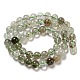 Chapelets de perles en quartz rutile vert naturel G-A219-A03-03-2