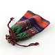 Panno stile borse sacchetti di imballaggio coulisse etnici ABAG-R006-10x14-01F-2