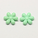 Opaque Acrylic Flower Beads X-SACR-Q100-M052-2