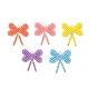 Подвески-бантики из стеклянных бус PALLOY-MZ01055-1