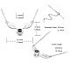 Ожерелья с подвесками shegrace 925 из стерлингового серебра JN842A-6