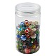 Craftdady perles de verre au chalumeau à la main en feuille d'argent FOIL-CD0001-01-9