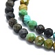 Natural Chrysocolla Beads Strands G-P457-A03-03-2