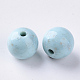 Perle acriliche opache di stile antico X-SACR-N007-A-M-2