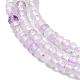 Natürlichen Amethyst Perlen Stränge G-J400-C03-01-4