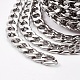 304 Stainless Steel Cuban Link Chains X-CHS-E013-17A-1