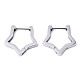 304 Stainless Steel Huggie Hoop Earrings STAS-R115-23P-1