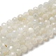 Chapelets de perles en pierre de lune naturelle G-F736-01-AB-1