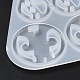 Diy tema navideño colgante moldes de silicona DIY-I102-01-5