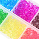Transparent Acrylic Beads TACR-YW0001-6MM-02-5