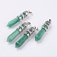 Natural Green Aventurine Big Pointed Pendants G-G738-A-34-1