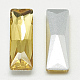 Cabujones de cristal con rhinestone RGLA-T084-7x21mm-22-2