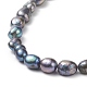 Natural Pearl Beaded Necklaces for Women NJEW-JN04107-04-4