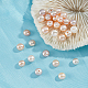 Nbeads perles de culture d'eau douce naturelles PEAR-NB0001-93-5